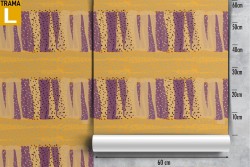 Vintage striped pattern wallpaper decoration.