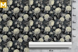 Vintage Nature Flowers Wallpaper