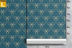 Luxury geometric wallpaper decoration.