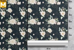 Vintage Nature Flowers Wallpaper