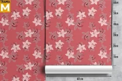 Modern Nature Flowers Wallpaper