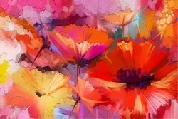 Carta da Parati Design e Stili Flora e Fauna Fiori Natura
