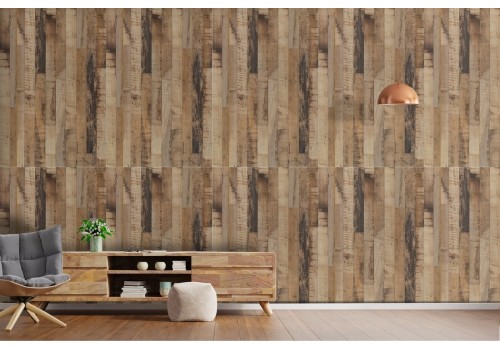Wallpaper parquet floor surface