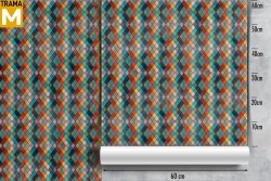 Vintage Geometric Wallpaper