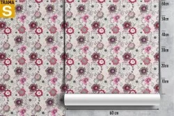 Carta da Parati Design e Stili Flora e Fauna Fiori Natura Stilizzata Vintage