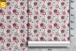 Wallpaper Design and Styles Flora and Fauna Flowers Stylized Nature Vintage