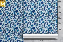 Modern Stylized Nature Leaves Wallpaper