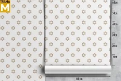 Stylized Nature Flowers Wallpaper