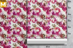 Modern Nature Flowers Wallpaper