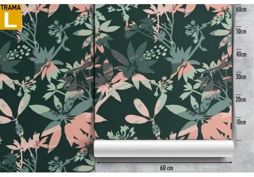 Modern tropical leaves nature wallpaper. 2