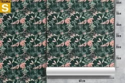 Wallpaper Design and Styles Flora and Fauna Modern Tropical Leaves Nature
