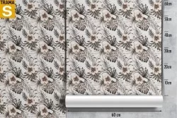 Wallpaper Design and Styles Flora and Fauna Flowers Tropical Leaves Nature