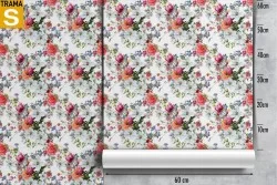 Carta da Parati Design e Stili Flora e Fauna Fiori Natura Vintage