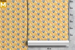 Carta da Parati Geometrica Vintage