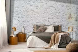 Vintage Nature Plaster Wallpaper