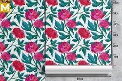 Modern Nature Flowers Wallpaper