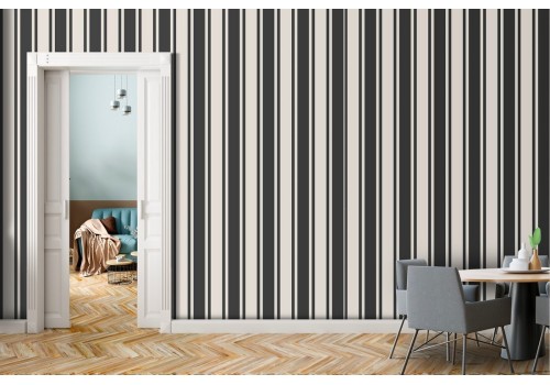 Wallpaper pattern black and white stripes.