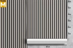 Stripes and Waves Wallpaper