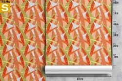 Flora and Fauna Wallpaper Design and Styles Abstract Modern Trees