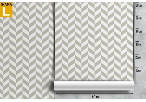 Geometric wallpaper decoration with grey stripes. 2
