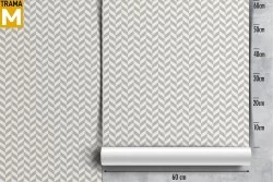 Geometric Wallpaper Stripes and Waves Vintage