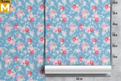 Modern Nature Flowers Wallpaper