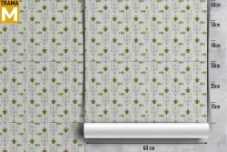 Carta da Parati Fiori Stilizzata Natura