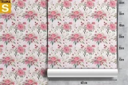 Carta da Parati Design e Stili Flora e Fauna Fiori Natura Vintage