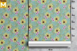 Carta da Parati Fiori Natura Moderna