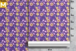Modern Nature Flowers Wallpaper
