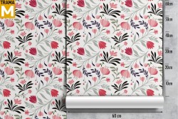 Carta da Parati Stilizzata Natura Moderna Fiori