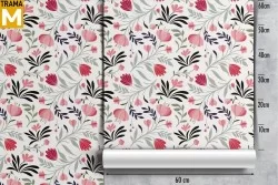 Carta da Parati Stilizzata Natura Moderna Fiori