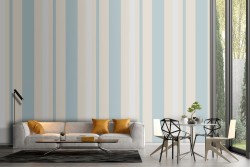 Vintage striped wallpaper classic design.