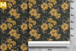 Vintage Luxury Nature Flowers Wallpaper