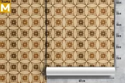 Geometric Vintage Tile Wallpaper