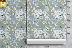 Carta da Parati Fiori Vintage Natura