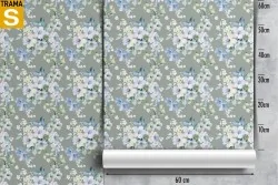 Wallpaper Design and Styles Flora and Fauna Vintage Flowers Nature