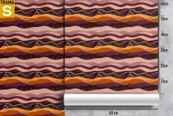 Wallpaper Design and Styles Modern Abstract Stripes and Waves