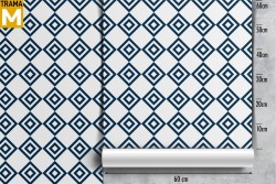 Geometric Vintage Tile Wallpaper