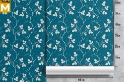 Modern Stylized Nature Leaves Wallpaper