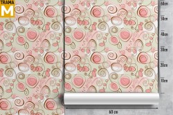 Modern Abstract Wallpaper Stripes and Waves