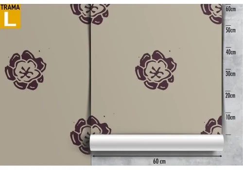 Stylized flowers nature gray wallpaper. 2