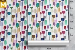 Stylized Modern Abstract Wallpaper