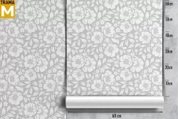 Carta da Parati Fiori Moderna Natura Stilizzata