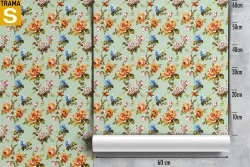 Flora and Fauna Wallpaper Design and Styles Vintage Nature Flowers