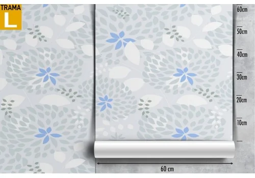 Carta da Parati fiori astratti natura pattern. 2