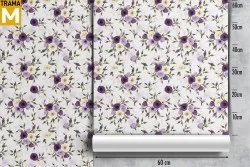 Modern Nature Flowers Wallpaper