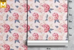 Carta da Parati Fiori Natura Vintage