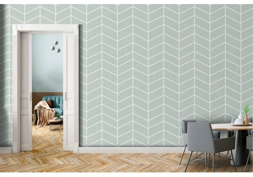 Geometric wallpaper with alternating stripes decoration.