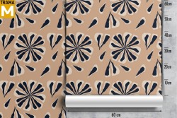 Vintage Nature Leaves Wallpaper